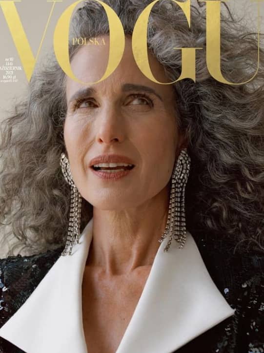 Pati Dubroof graced the cover of Vogue