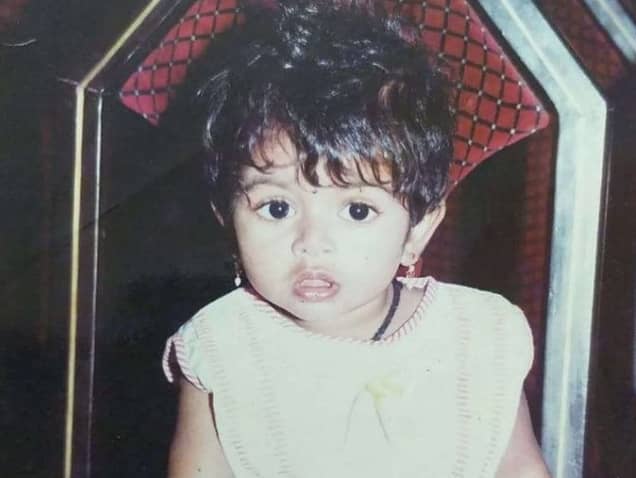 Kavya Kumar's childhood picture