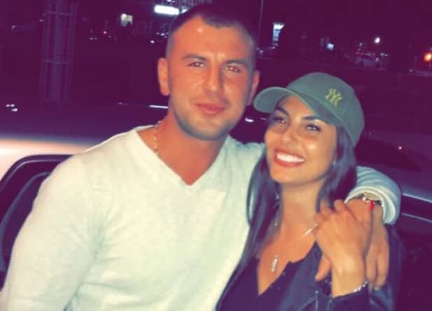 Yeliz Koc with her husband