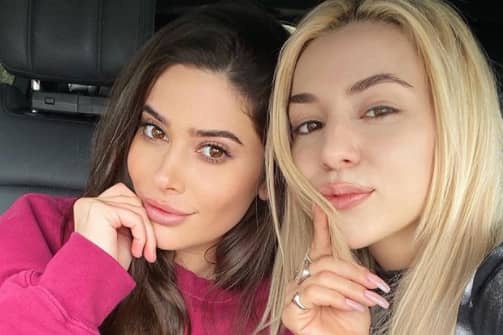 Symon with her friend Ava Max