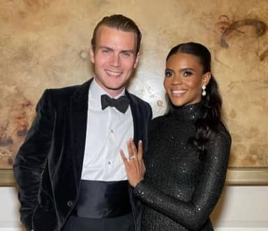Candace Owens and her  husband  George Farmer