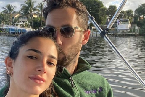 Lauren Perez spending quality time with her husband David Waltzer