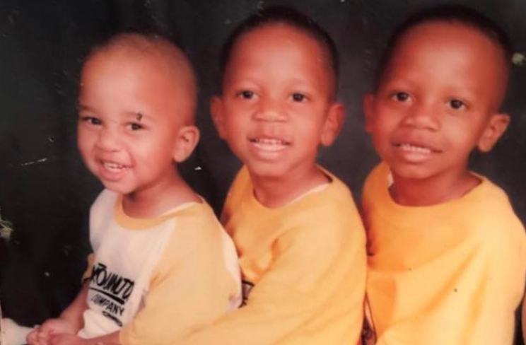 Arrington Allen's childhood pic with his siblings