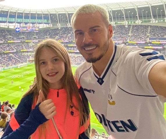 Billy Wingrove and his daughter 