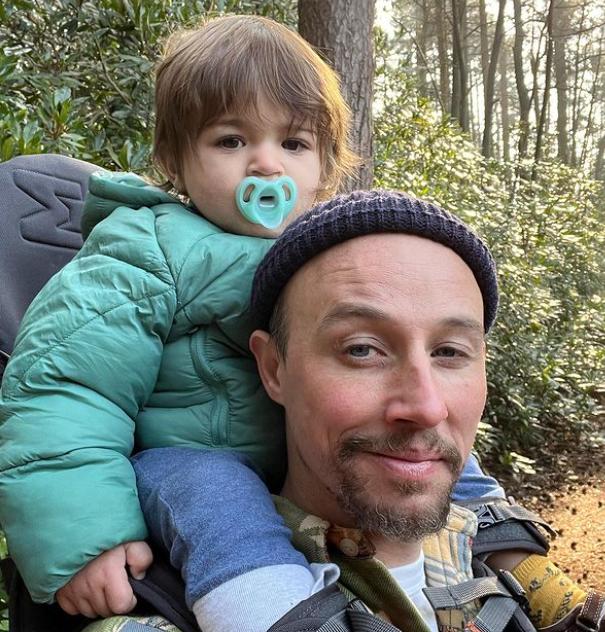 JP Cooper and his son 