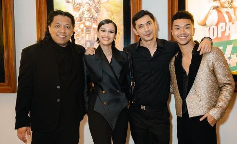 Kristo Immanuel with other celebrities 