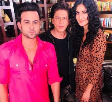 Sanket Bhosale along with King Shah Rukh Khan and Gorgeous Actress Katrina Kaif